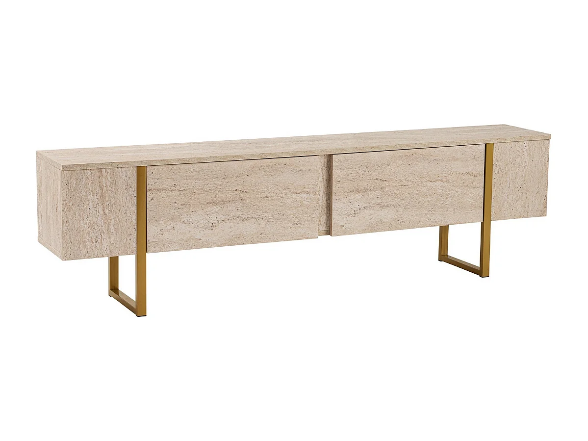 TV-Möbel mit 2 Klapptüren L180 cm - SERENITY