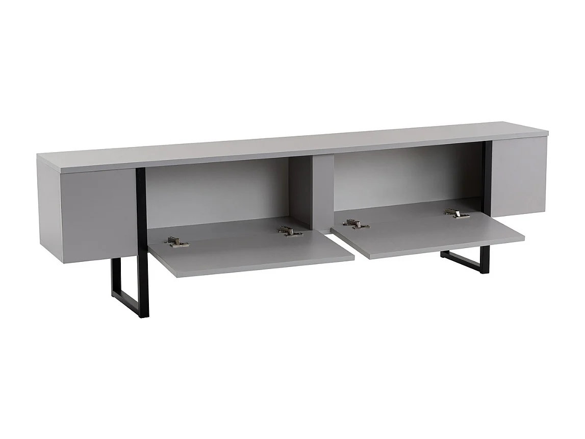 TV-Möbel mit 2 Klapptüren L180 cm - SERENITY