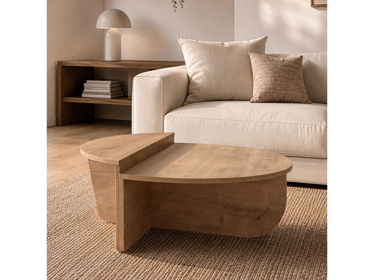 Lot de 2 tables basses L90 cm - ORION