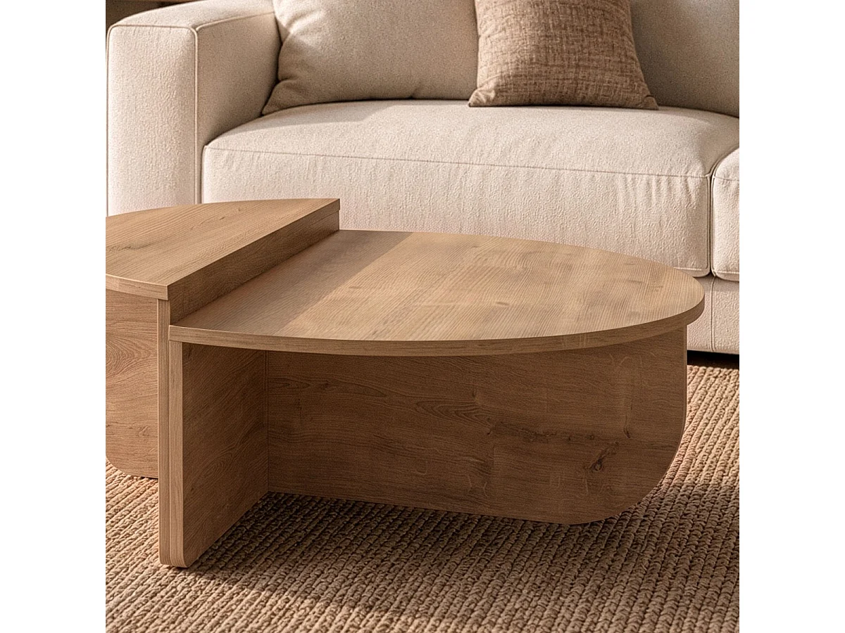 Lot de 2 tables basses L90 cm - ORION