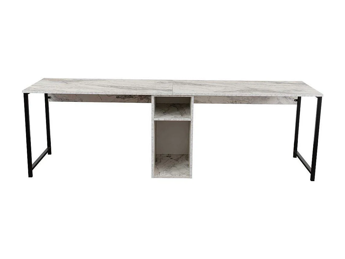 Bureau 2 places en aggloméré Twin