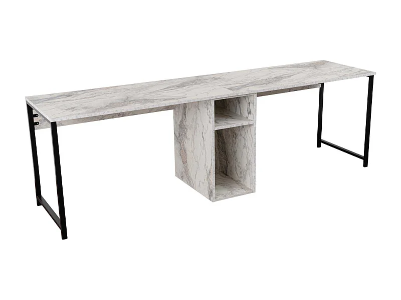 Bureau 2 places en aggloméré Twin