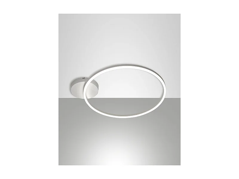 GIOTTO plafonnier LED moderne 36W blanc 3508-61-102 Fabas Luce