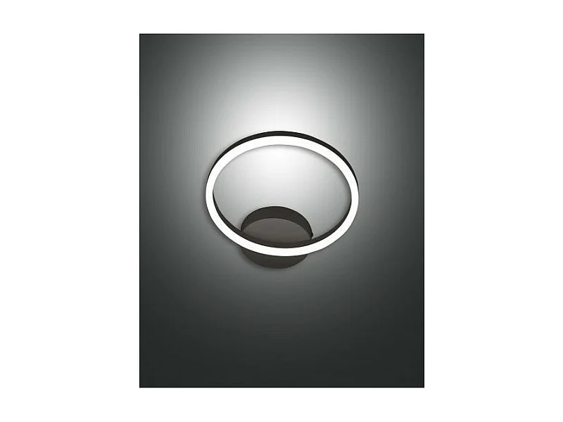 GIOTTO lampa sufitowa LED nowoczesna 18W czarna 3508-21-101 Fabas Luce