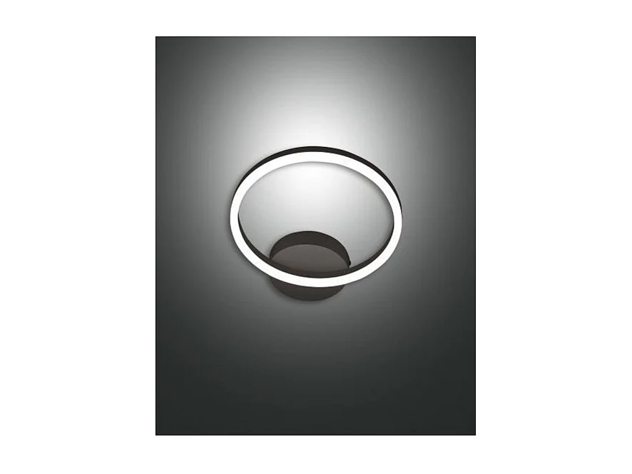 Plafon LED moderno GIOTTO 18W preto 3508-21-101 Fabas Luce