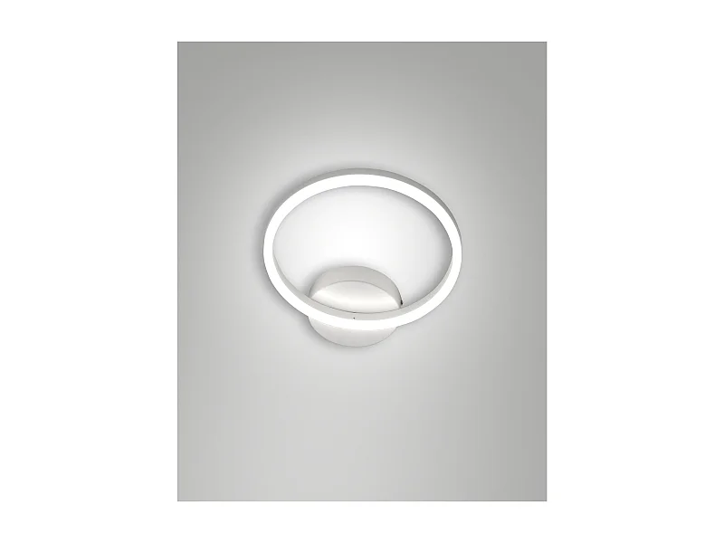 GIOTTO plafonnier LED moderne 18W blanc 3508-21-102 Fabas Luce