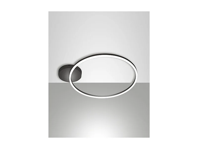 GIOTTO moderne LED-Deckenleuchte 36W schwarz 3508-61-101 Fabas Luce