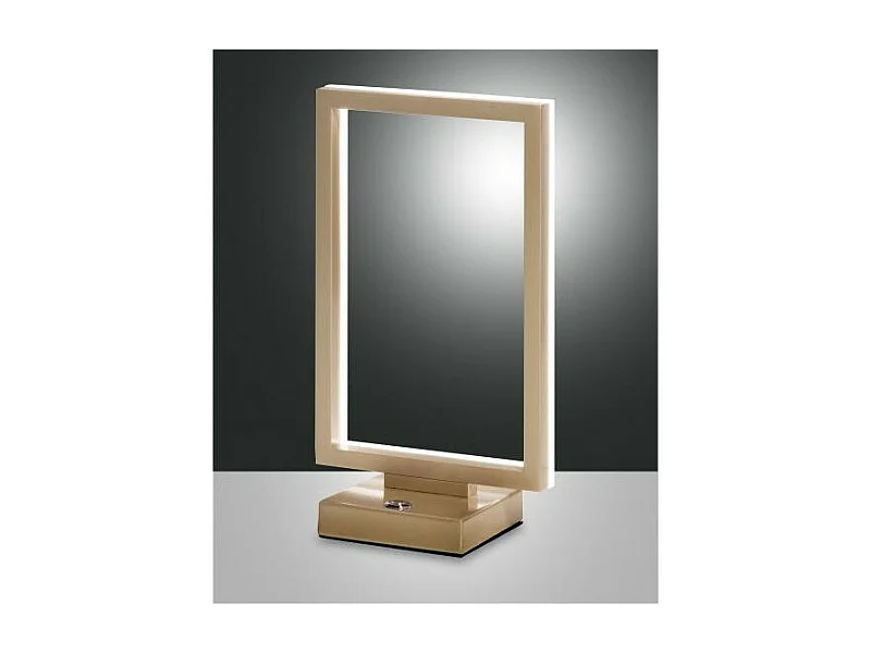 Lampada a led da tavolo BARD 15W Oro Opaco 3394-30-225 Fabas Luce