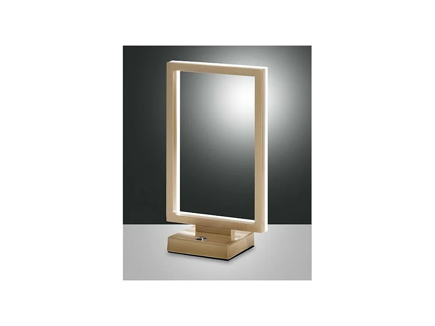 Lampe de table LED BARD 15W Or Mat 3394-30-225 Fabas Luce