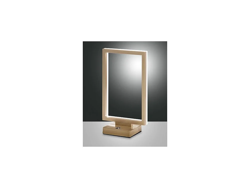 Lampa stołowa LED BARD 15W matowe złoto 3394-30-225 Fabas Luce