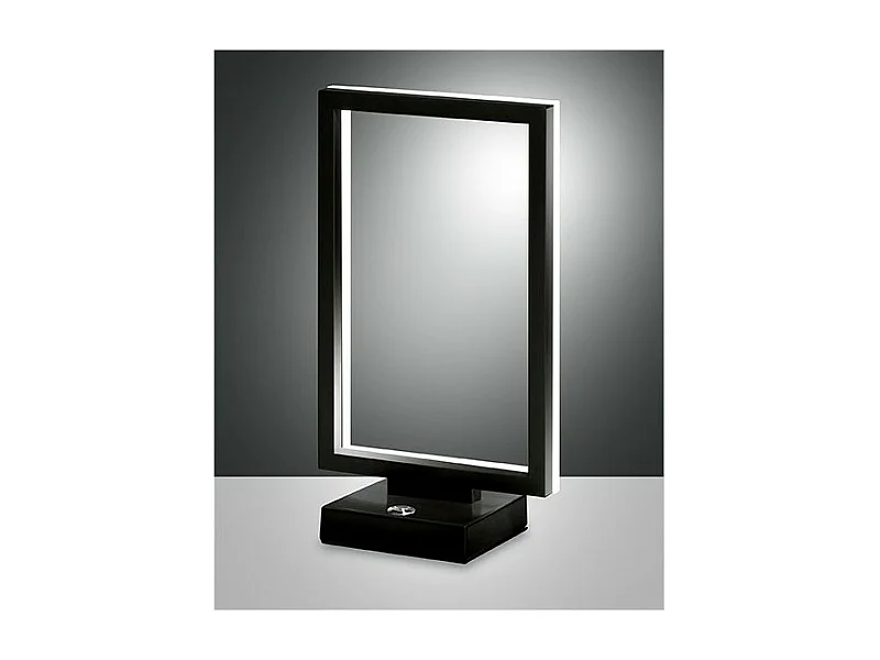 Lámpara de mesa LED negra BARD 15W 3394-30-101 Fabas Luce