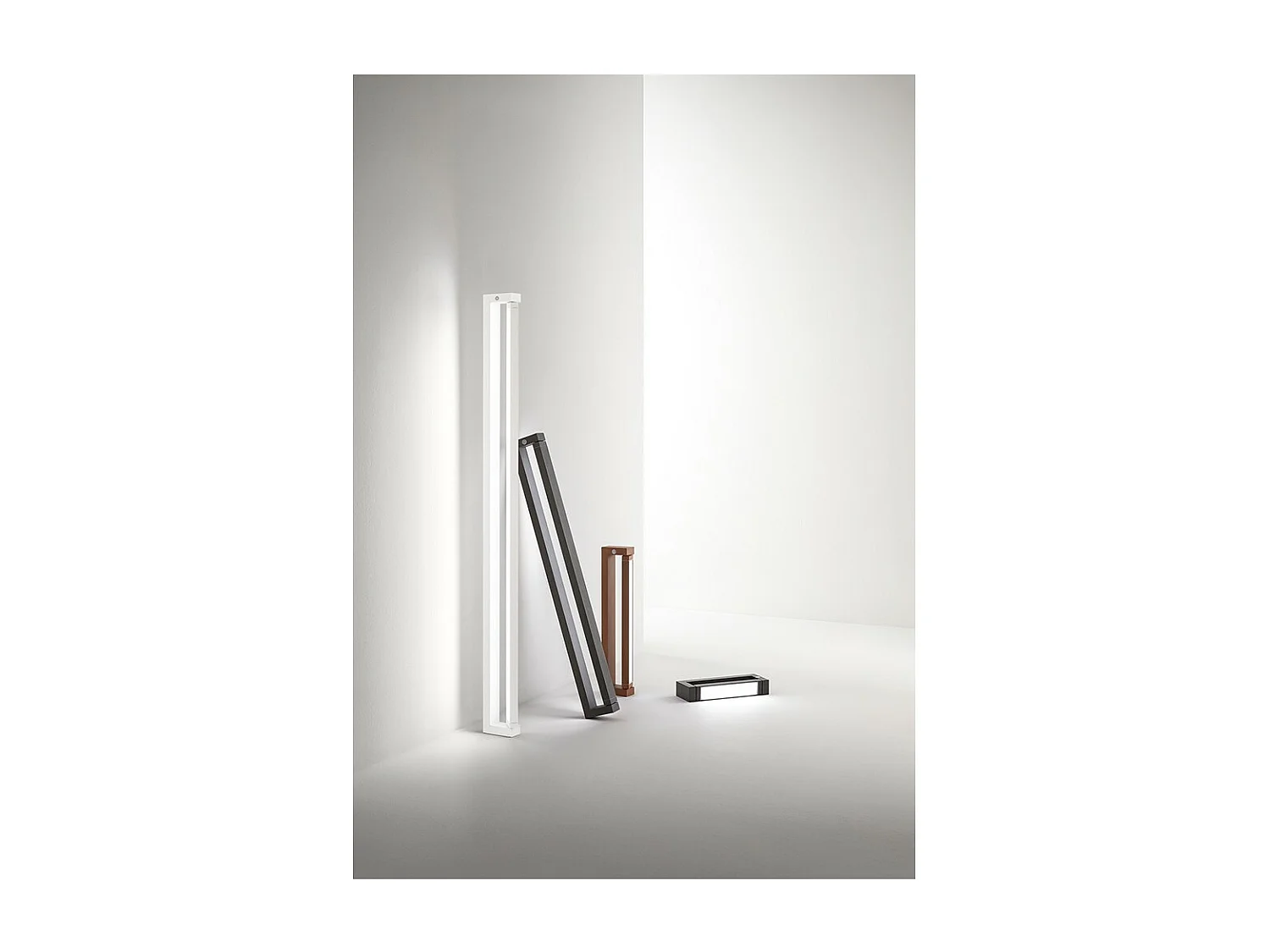 SWAY MOOD LED-Außenleuchte von Perenz H50 cm Corten