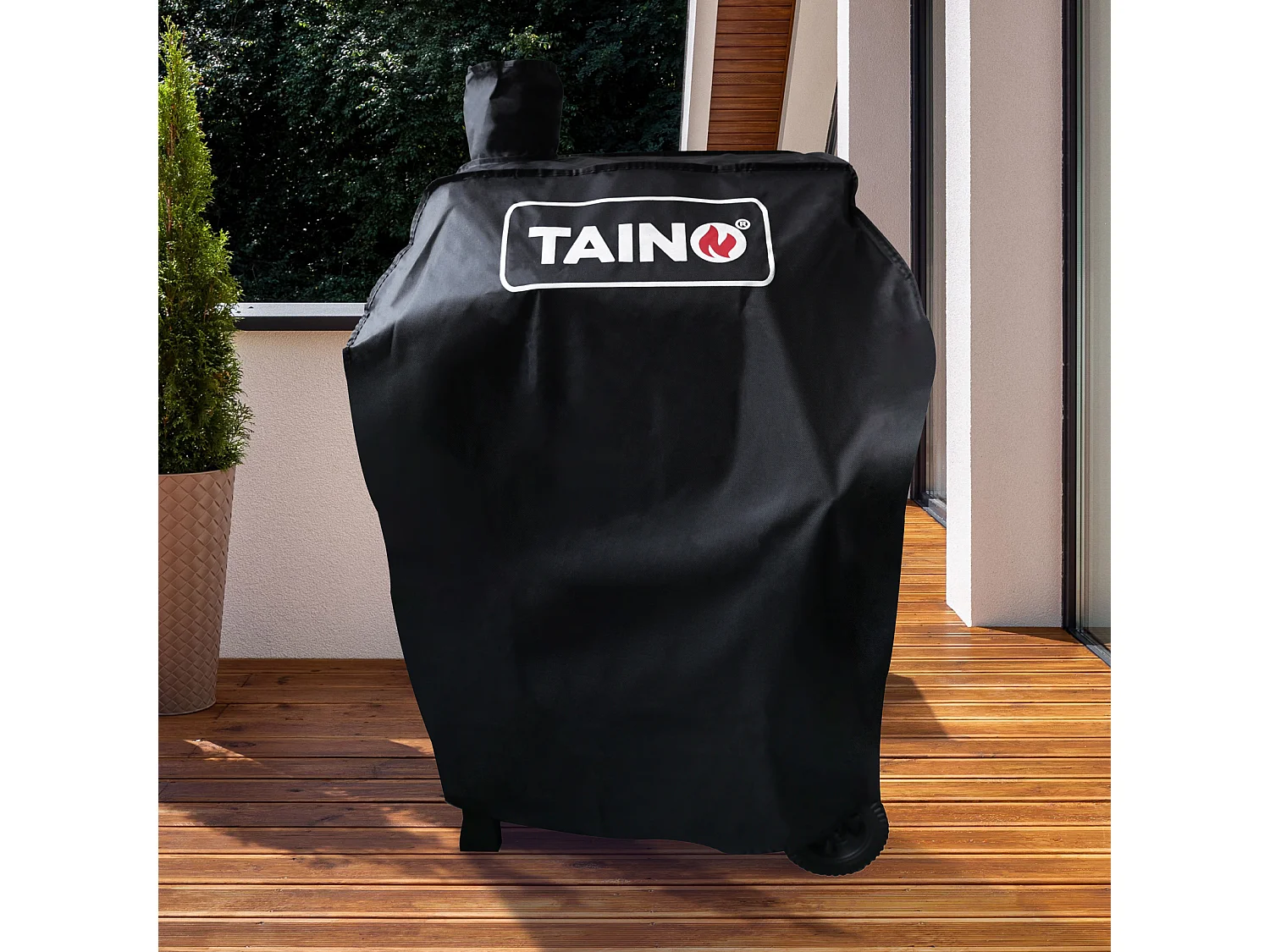 HOLZKOHLEGRILL HERO Set inkl. Abdeckhaube