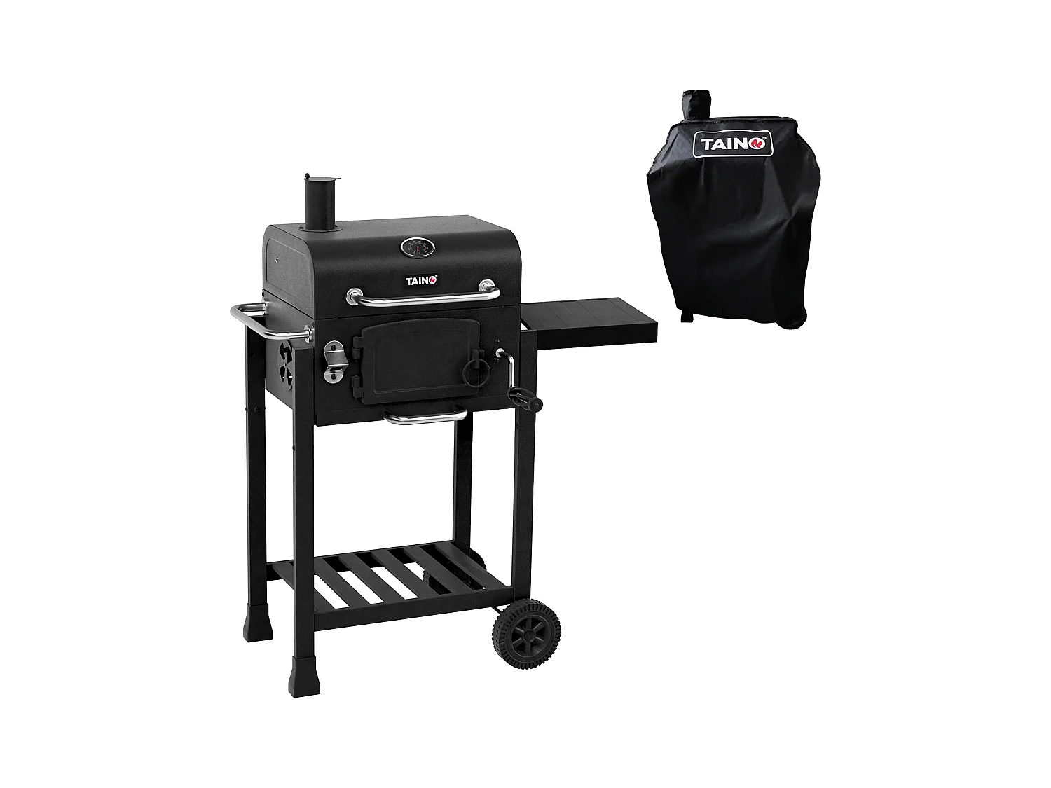HERO set fumeur petit gril chariot charbon de bois grill cheminée support grill