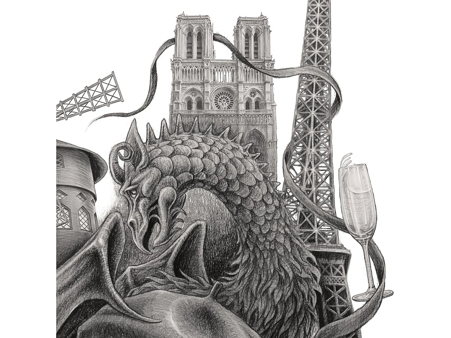 Póster, decoración francesa moderna, arte de París, estampado minimalista de París, diseño de París 21x29,7 cm.