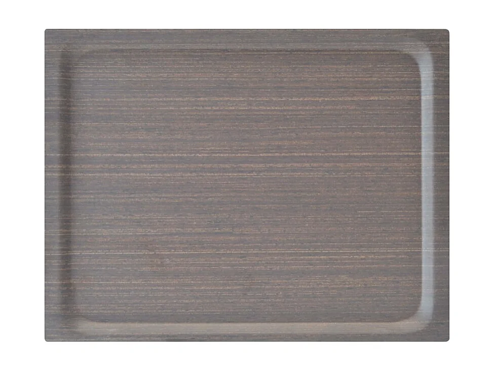 DON HIERRO - Carrito auxiliar plegable BAUHAUS dorado con ruedas – 3 niveles y 3 posiciones-Wengue