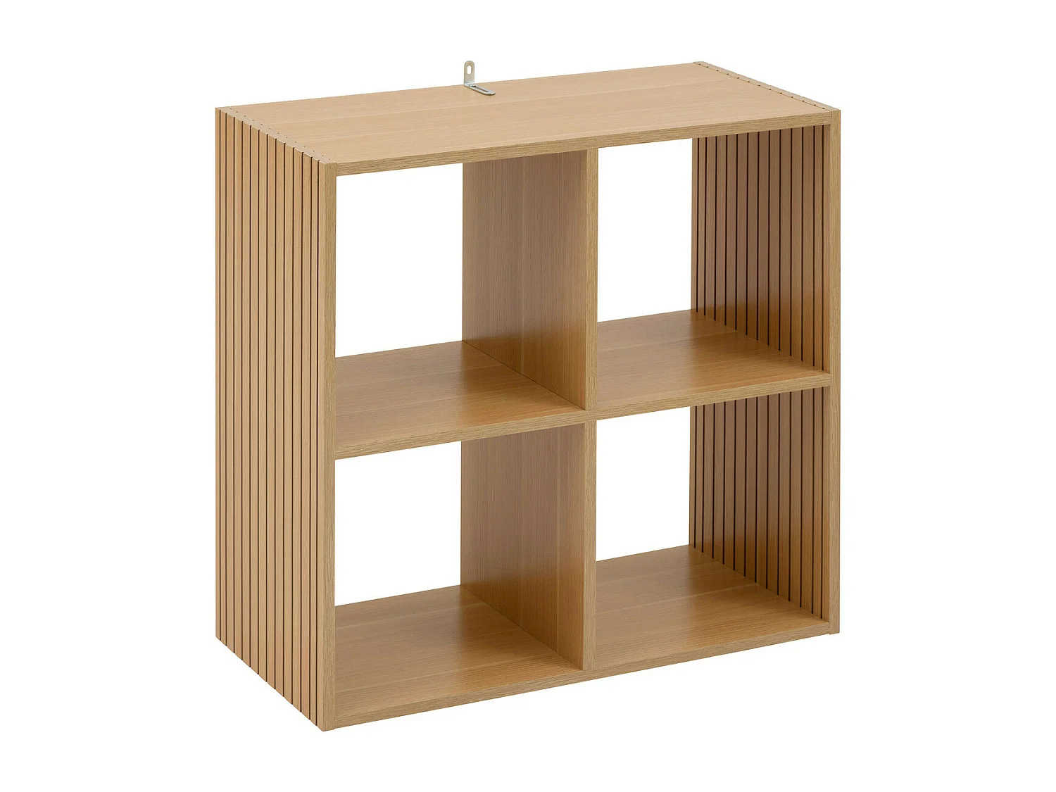 Étagère 4 Cases Mix "Tasso" 68cm Naturel