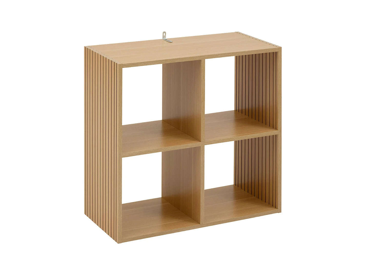 Étagère 4 Cases Mix "Tasso" 68cm Naturel
