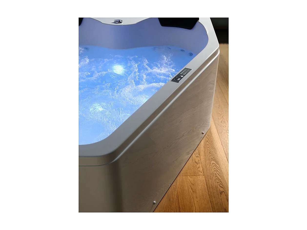 Baignoire balnéo MARINA 2 places ARCHIPEL® 181x151 - DROITE