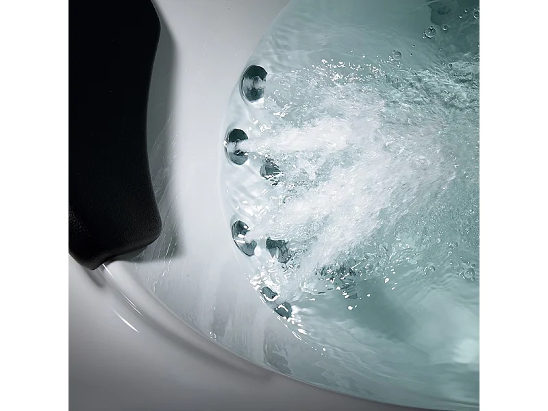 Baignoire balnéo MARINA 2 places ARCHIPEL® 181x151 - GAUCHE