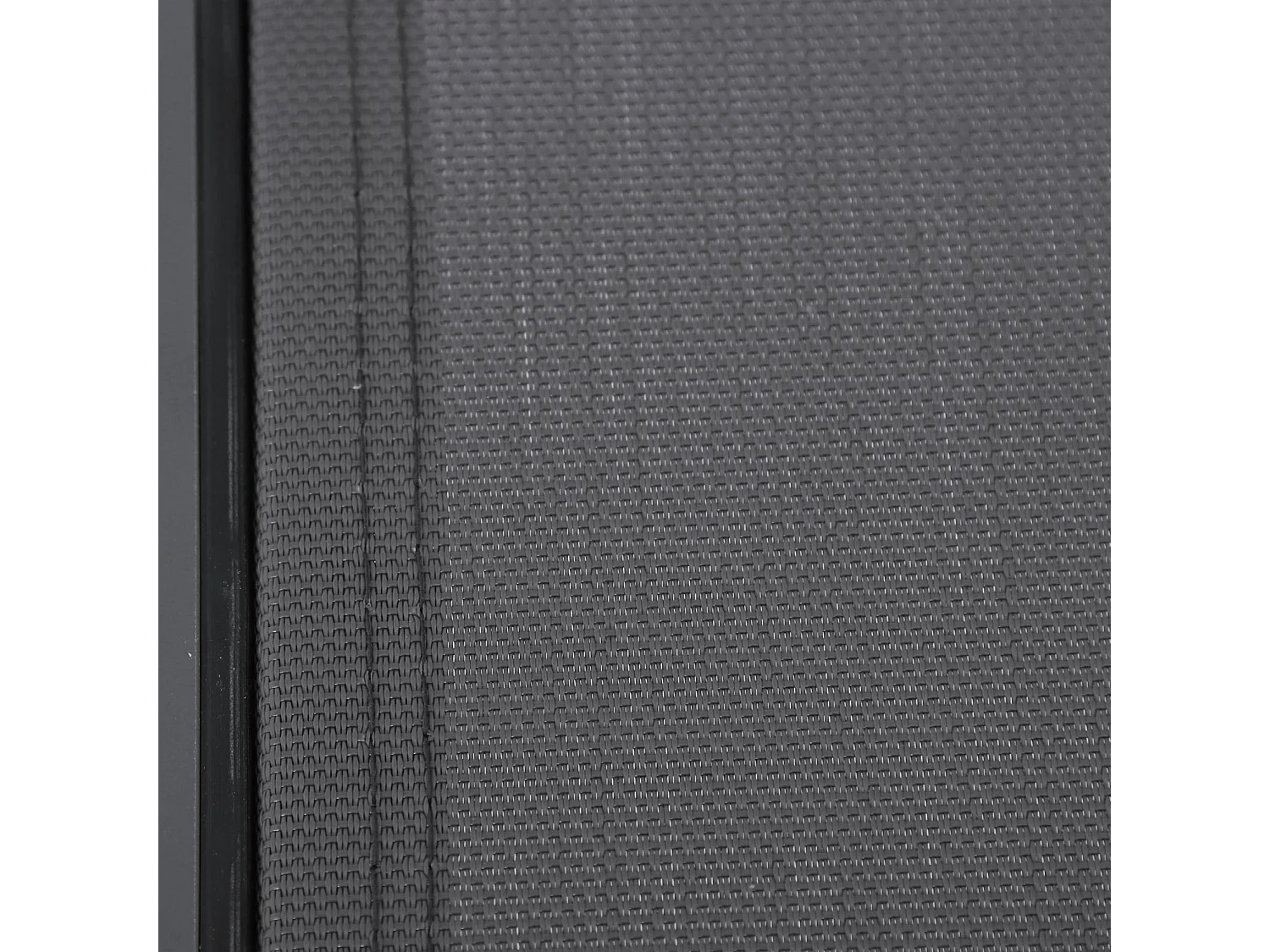 Mesa de jardín de aluminio,1 banco 4 sillas antracita