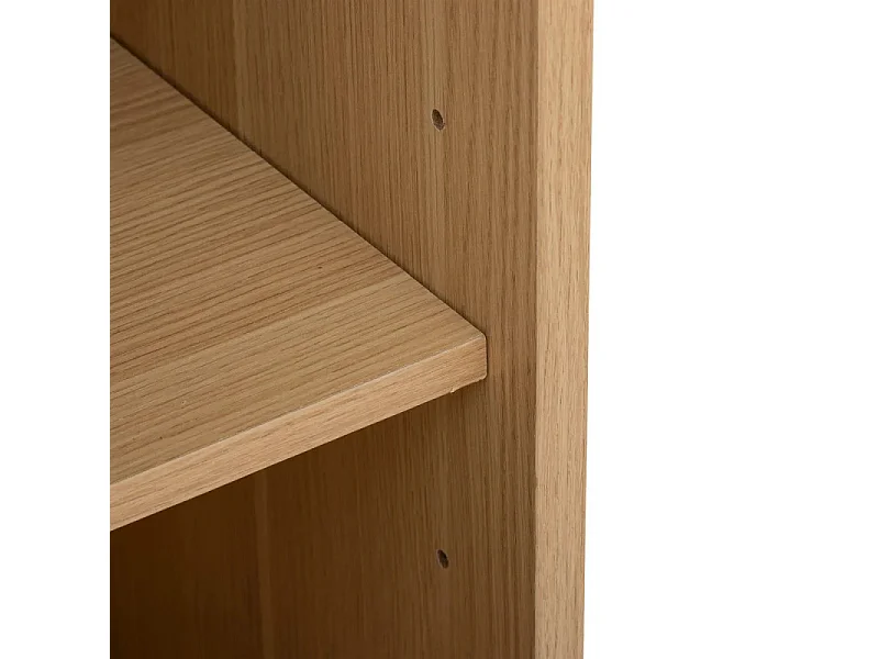 Meuble Bas Salle de Bain "Tasso" 80cm Naturel