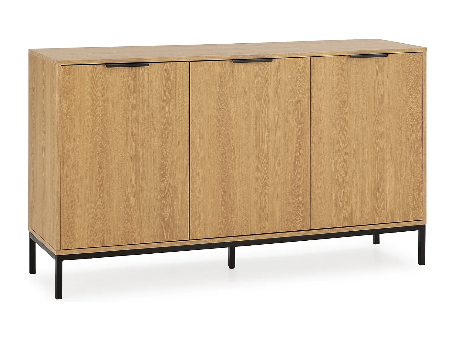 Credenza Auri 3 ante colore Rovere