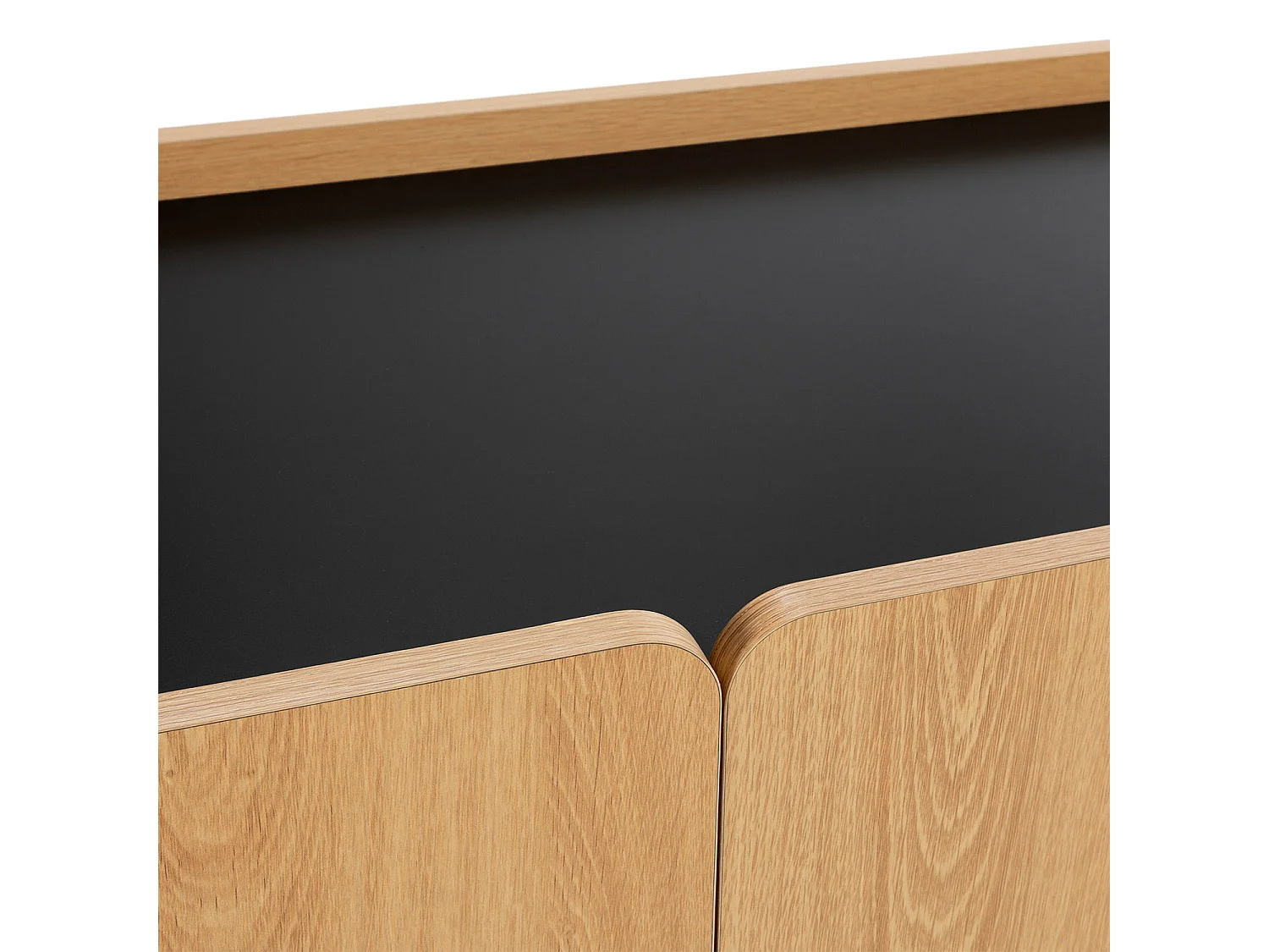 Credenza Curva 3 ante colore Rovere