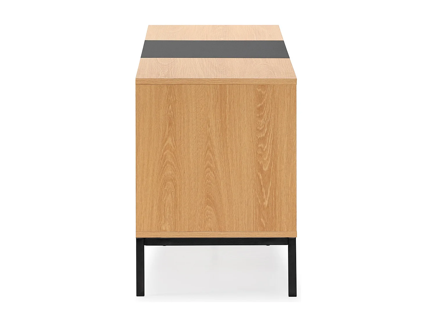 Mobile Tv Nieve 2 ante 1 cassetti colore Rovere