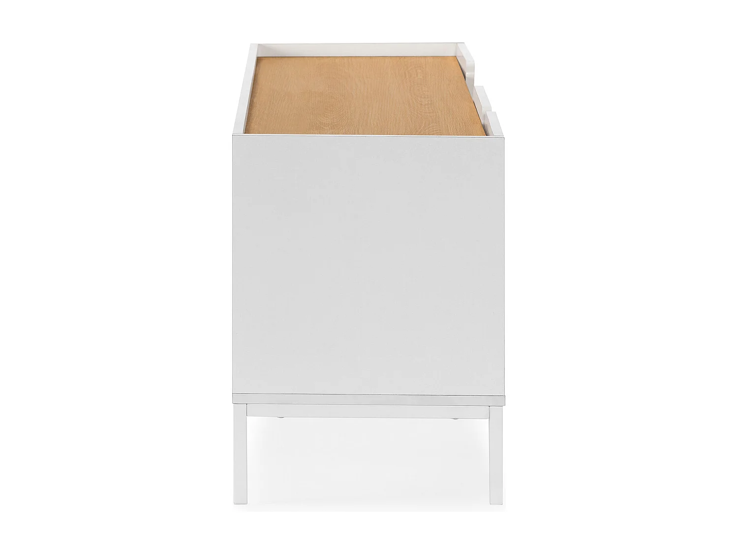 TV-Schrank Curva 3 türen Weiß