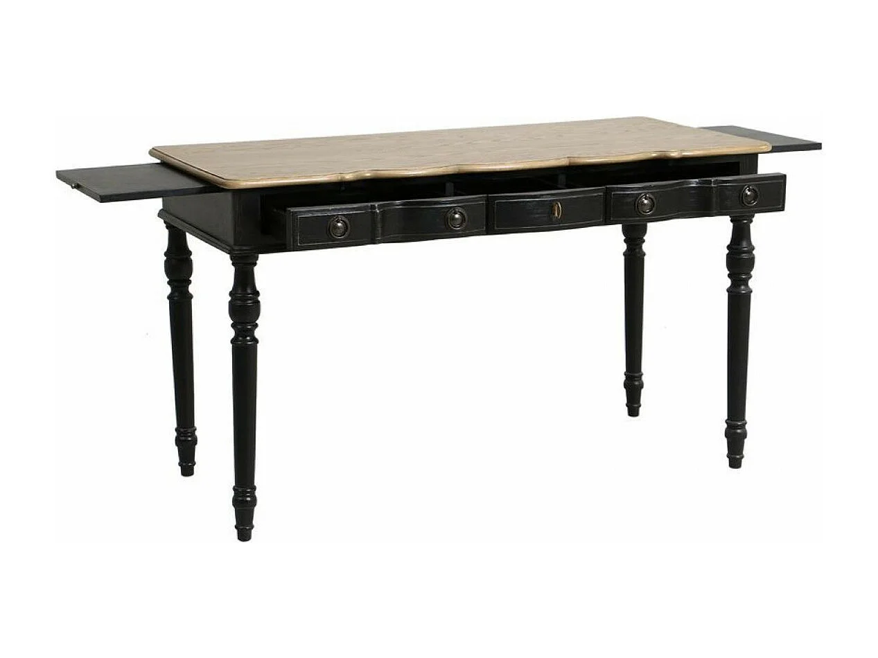 Bureau Bois Noir - Manoir Interior's