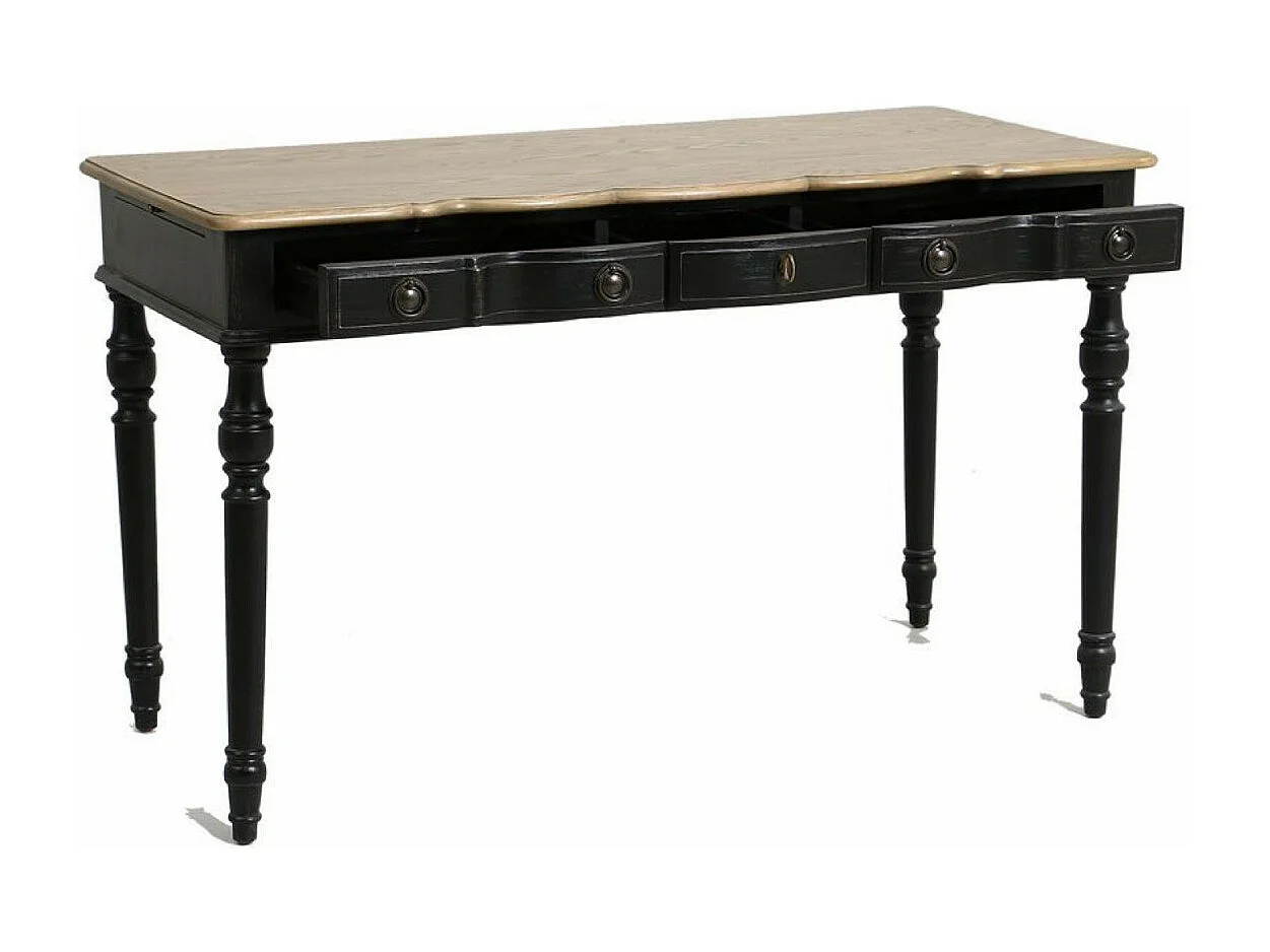 Bureau Bois Noir - Manoir Interior's