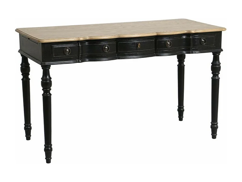 Bureau Bois Noir - Manoir Interior's