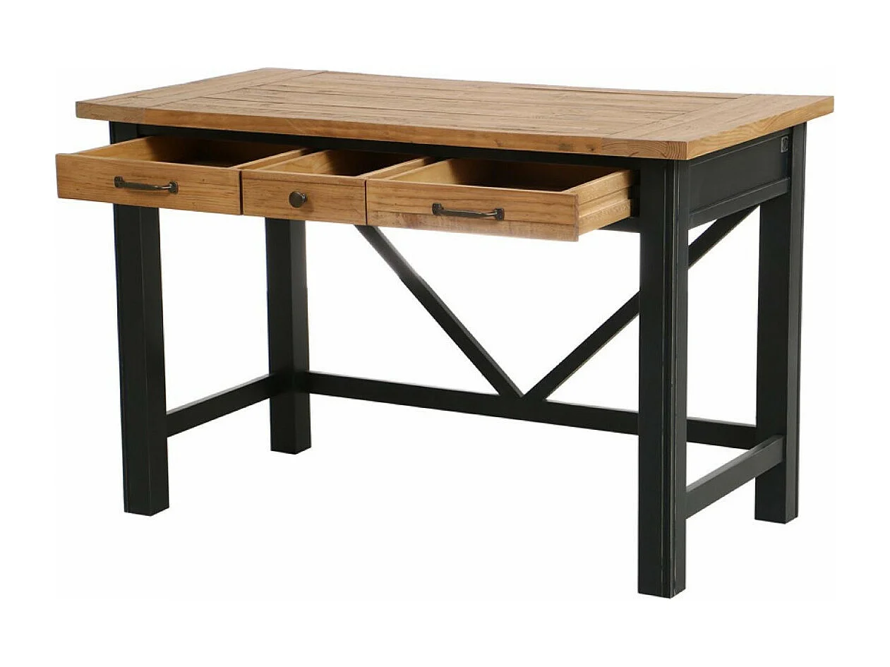 Bureau Bois Bleu - Rivages Interior's