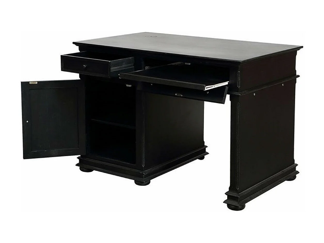 Bureau demi-ministre Bois Noir - Harmonie Interior's