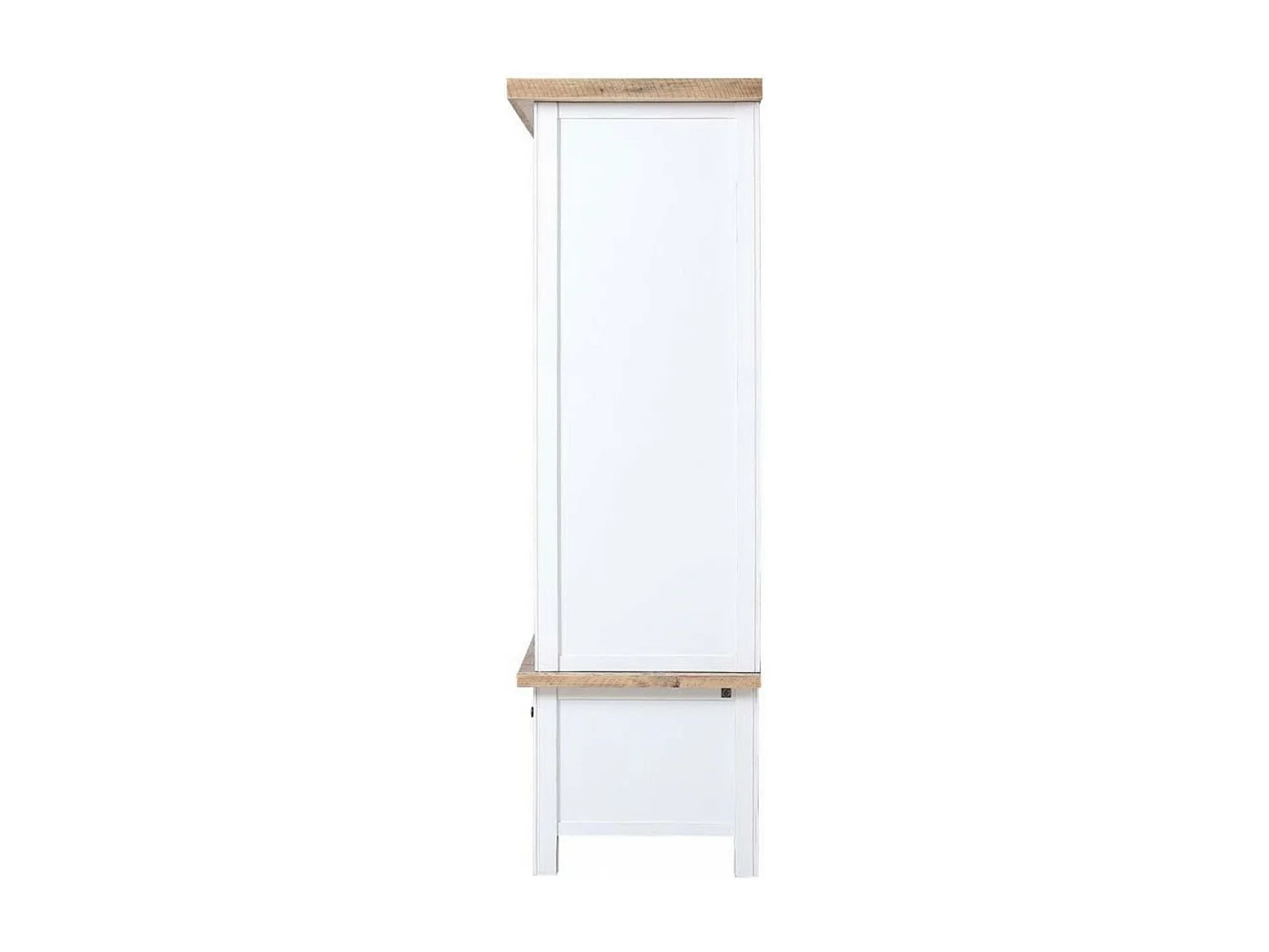 Armoire 2 portes Bois Blanc - Rivages Interior's