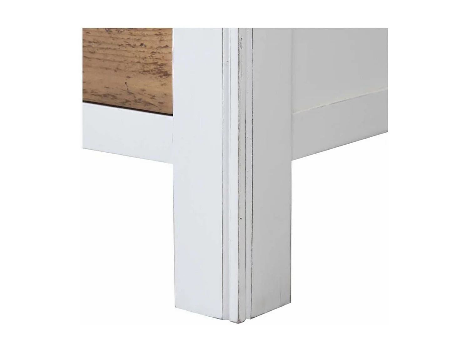 Armoire 2 portes Bois Blanc - Rivages Interior's