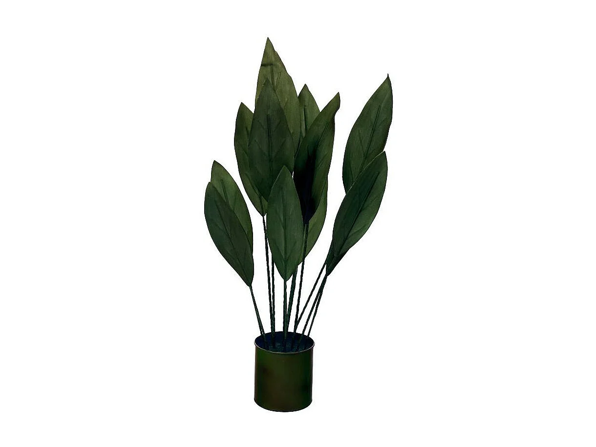 Plante artificielle Strelitzia verte 120 cm