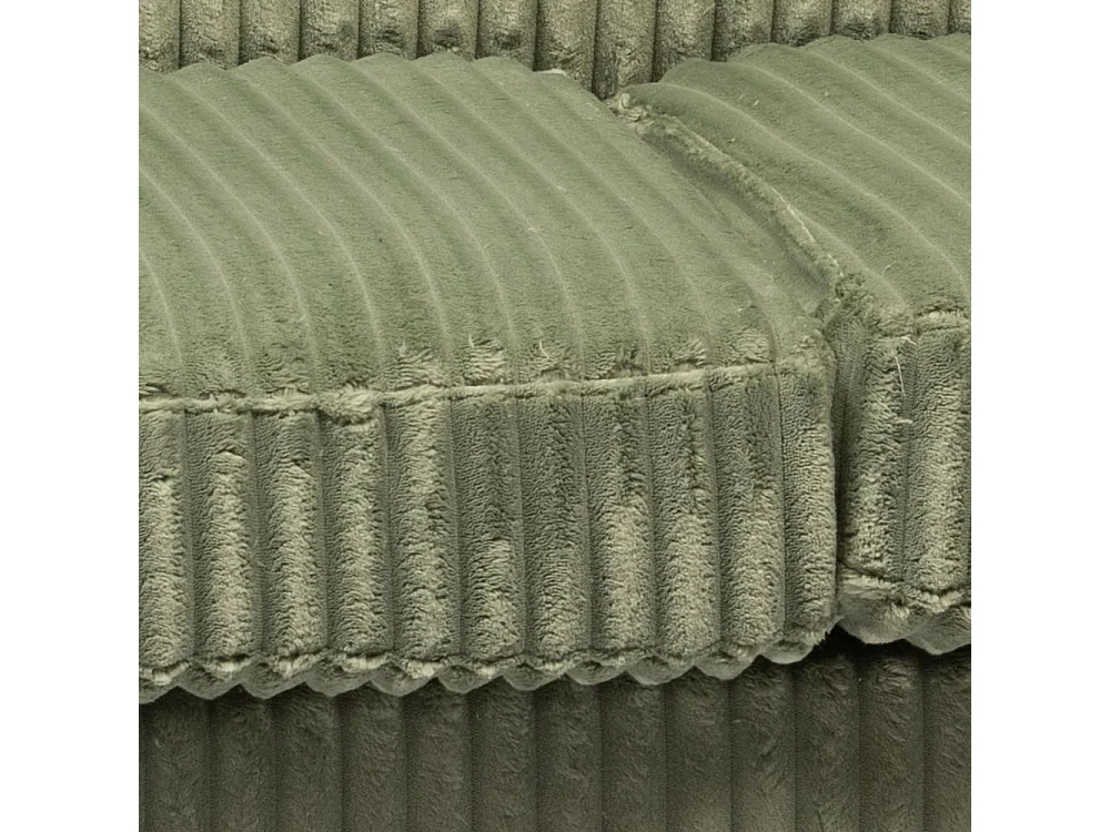 Canapé club velours vert