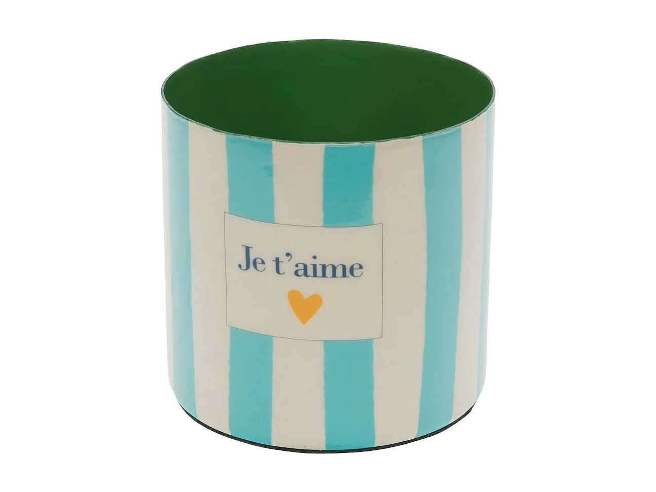 Set de 2 cache-pots Je t'aime