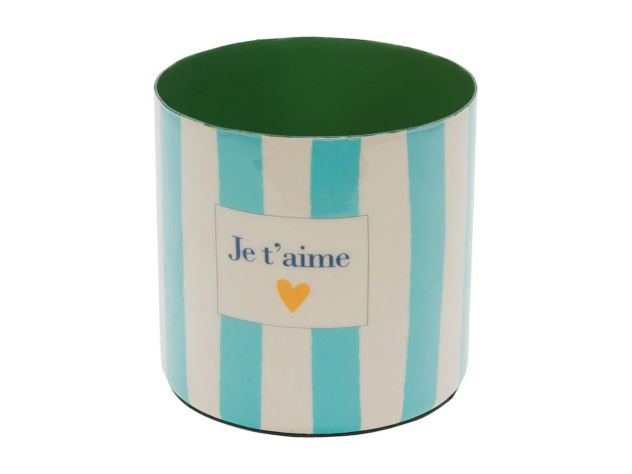 Set de 2 cache-pots Je t'aime