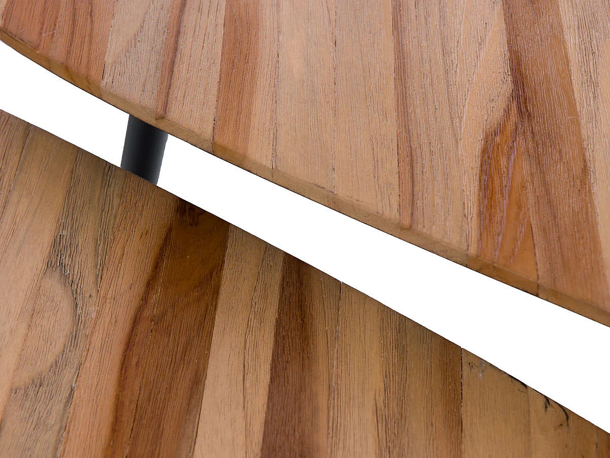 Set de 2 tables basses Teck Bella