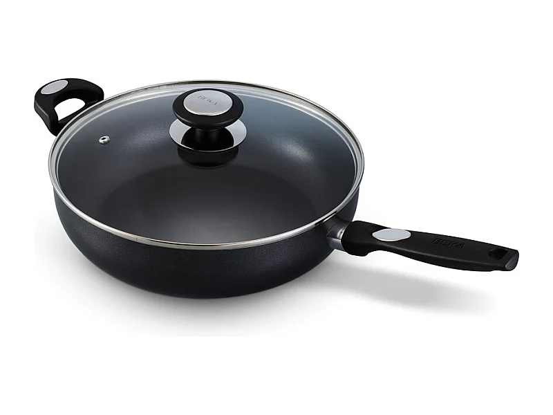 Sauteuse avec couvercle Pro induc 28 cm