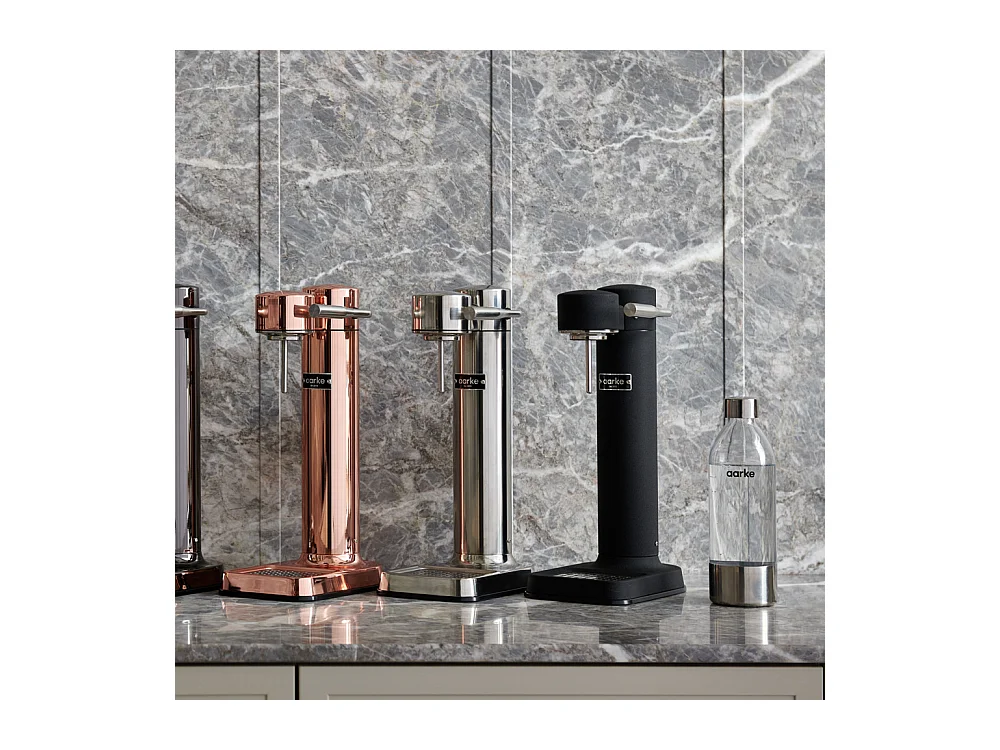 Machine à eau pétillante Carbonator 3 Edition acier