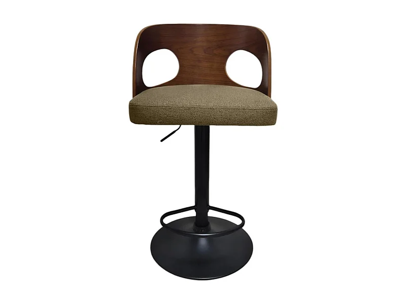 Tabouret de bar Emilie moutarde