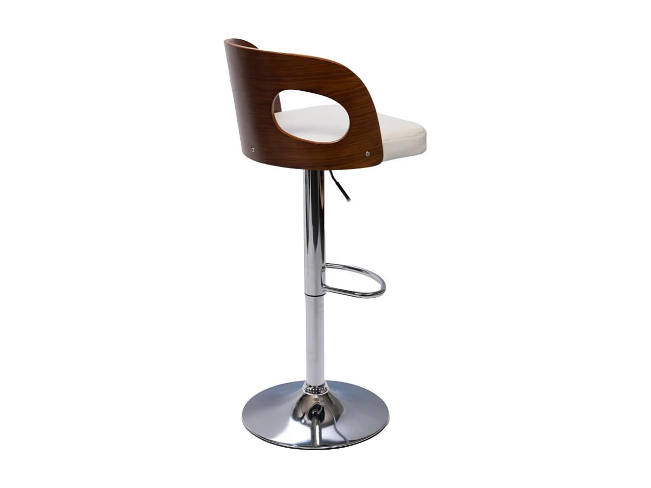 Tabouret de bar Emilie blanc