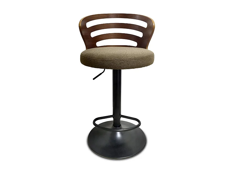 Tabouret de bar Emilio moutarde