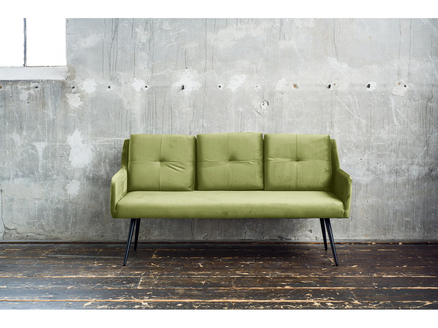 Banc - Vert Velours - PIRI