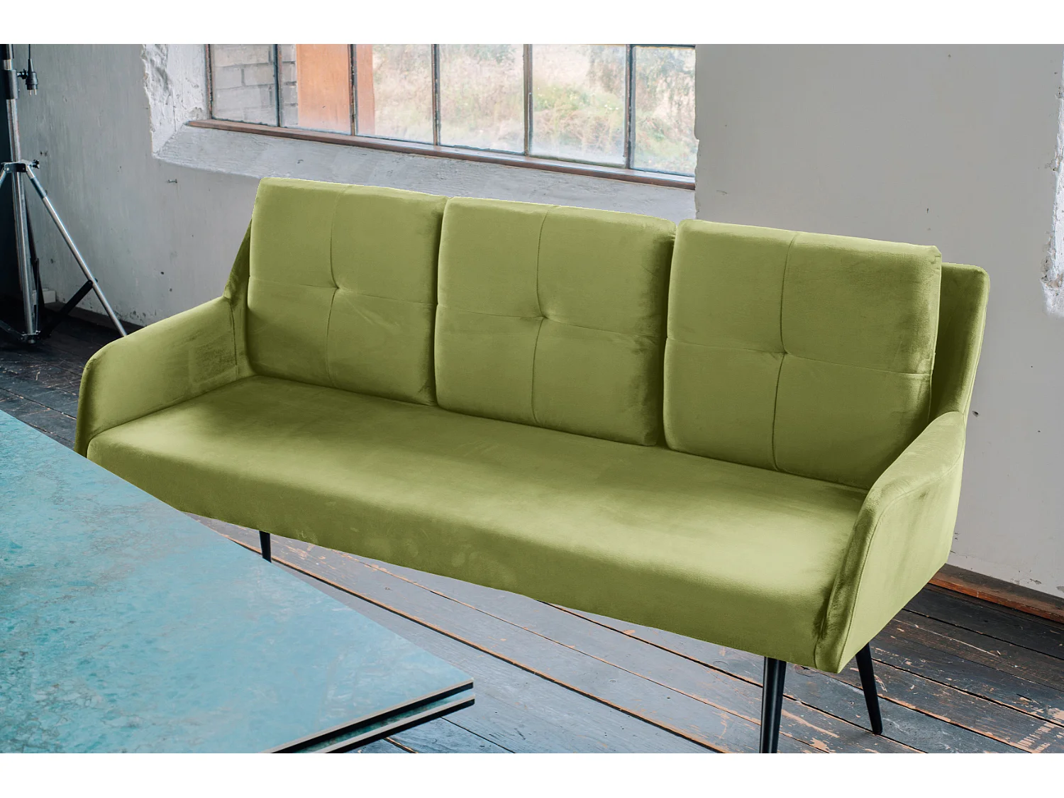 Banc - Vert Velours - PIRI