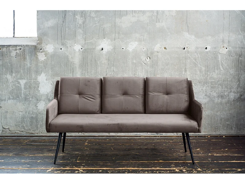 Esszimmerbank - Taupe Velvet - PIRI